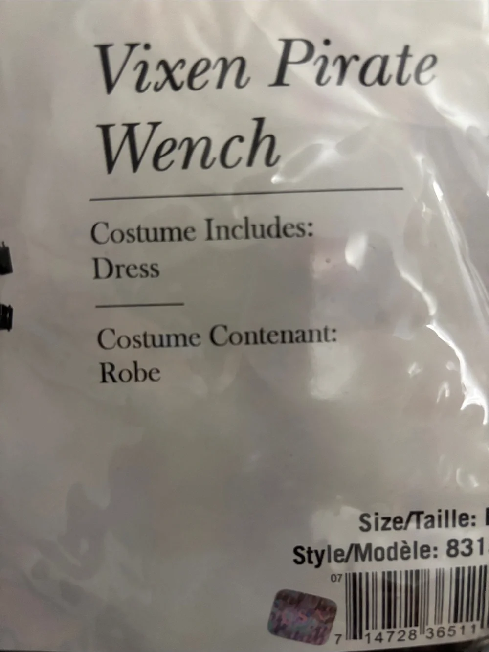 Leg Avenue Red and Black Vixen Pirate Wench Costume - Picture 5 of 5